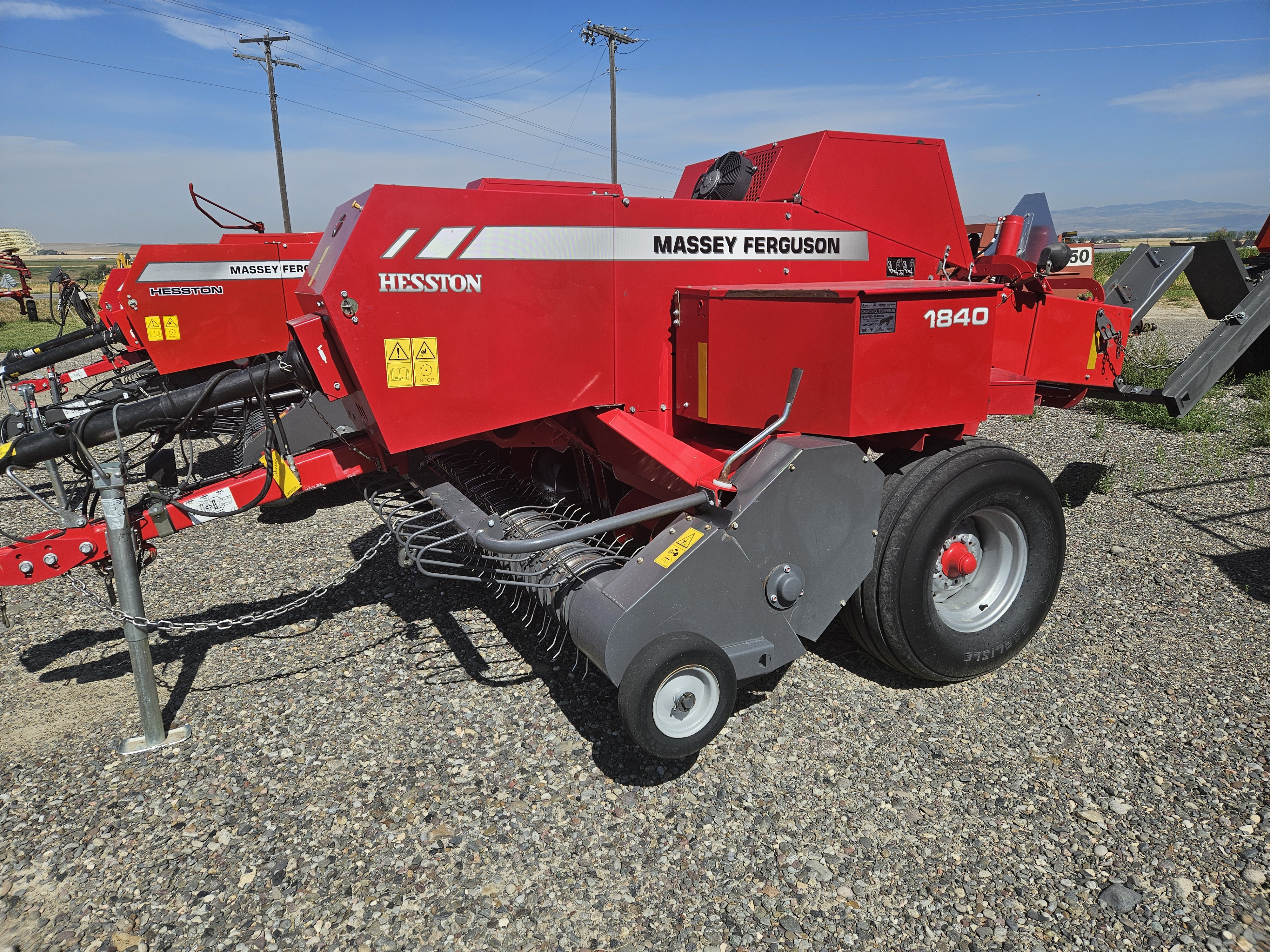 2016 Massey Ferguson 1840 Baler/Square