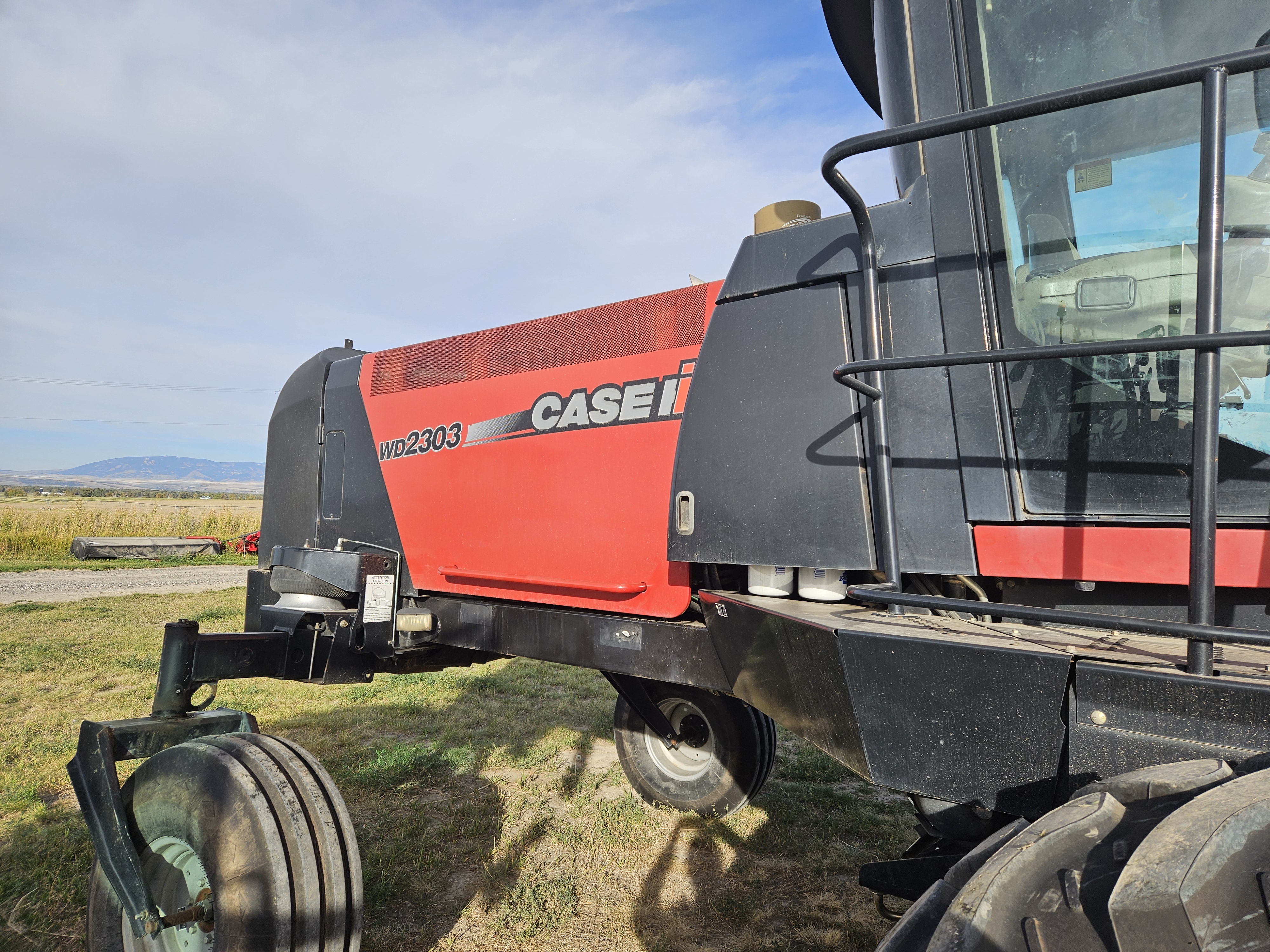 2008 Case IH WD2303 Windrower