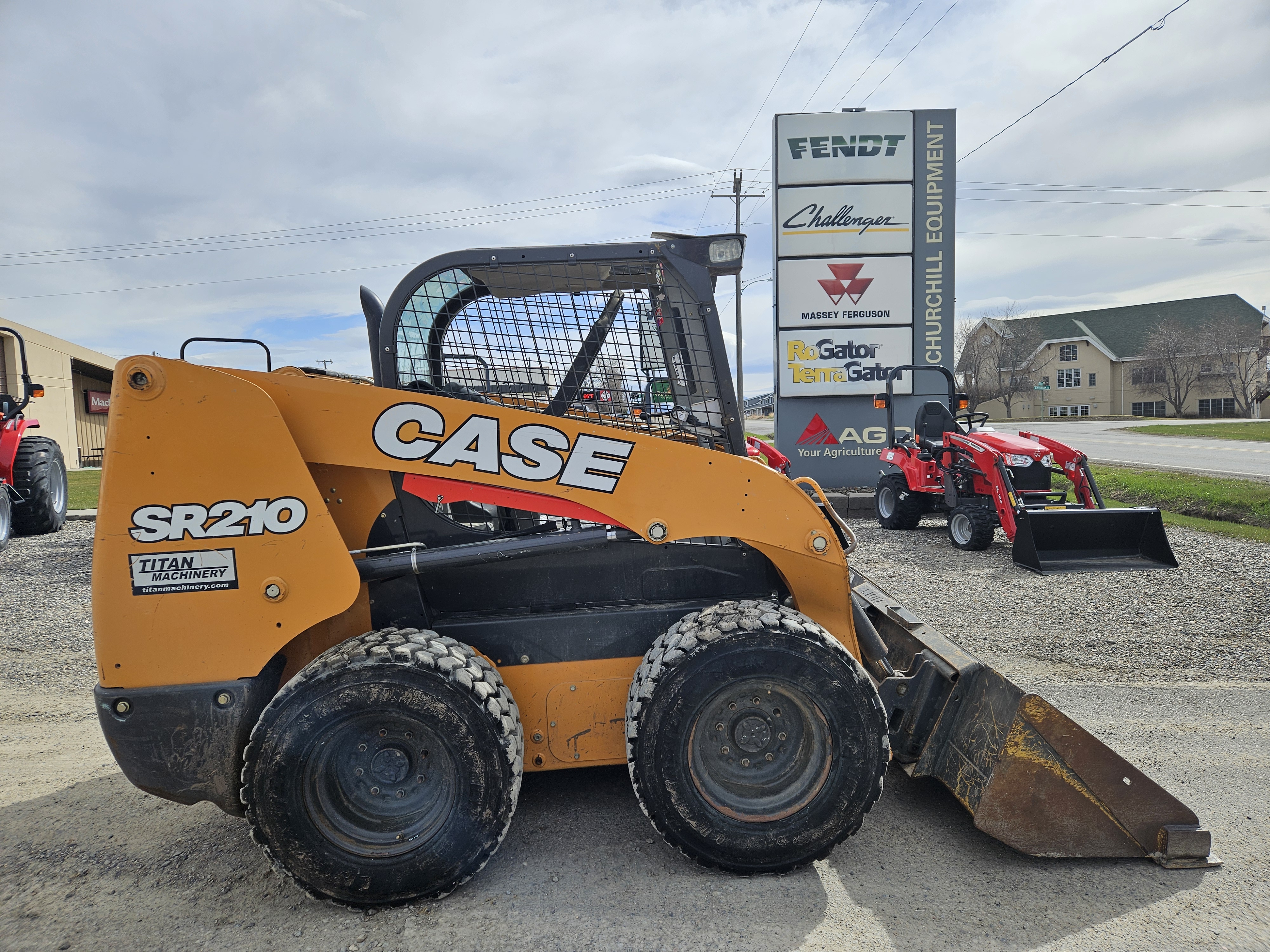 2019 Case SR210 Skid Steer Loader
