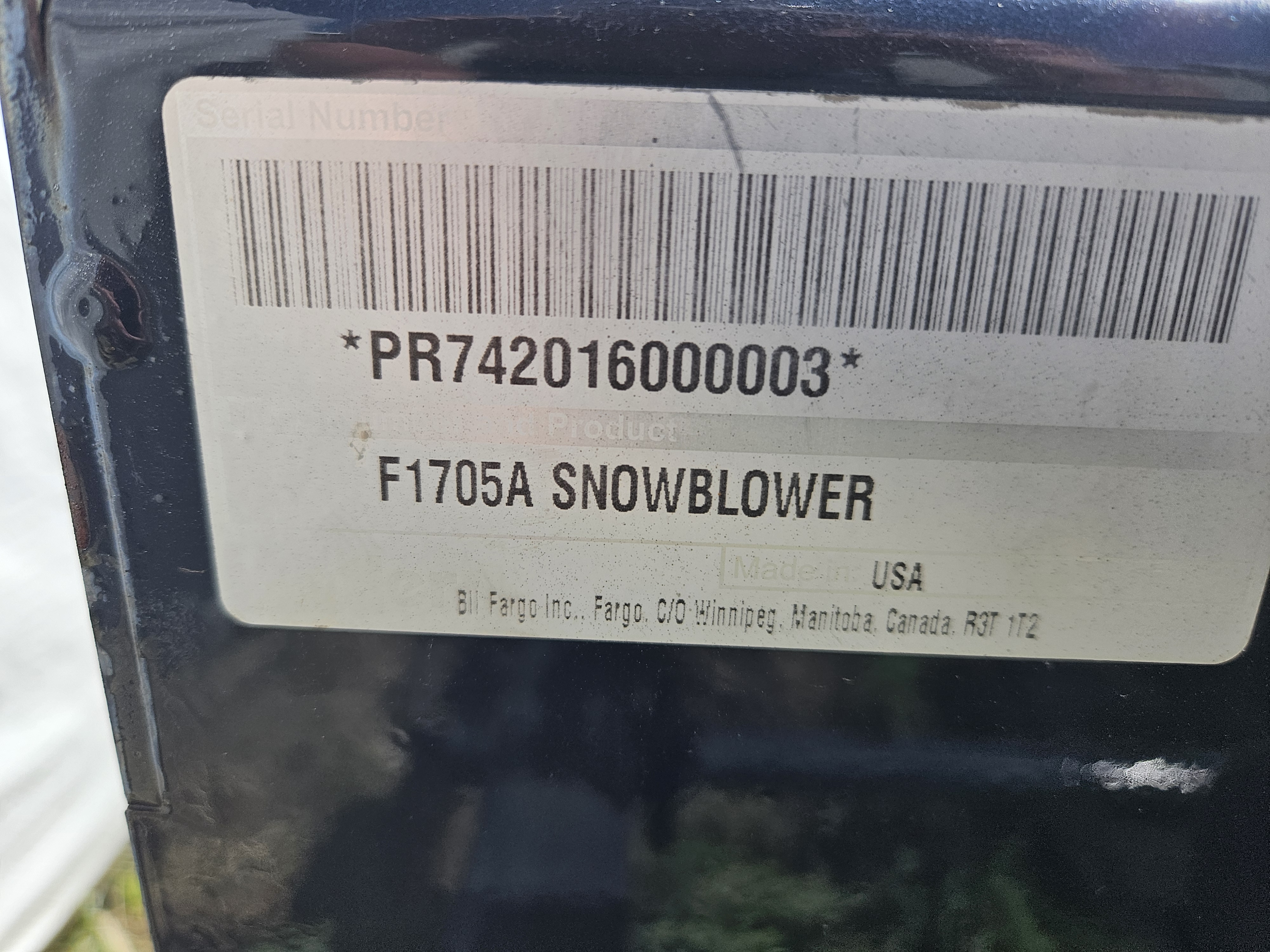 2022 Farm King SB300-72 Snow Blower