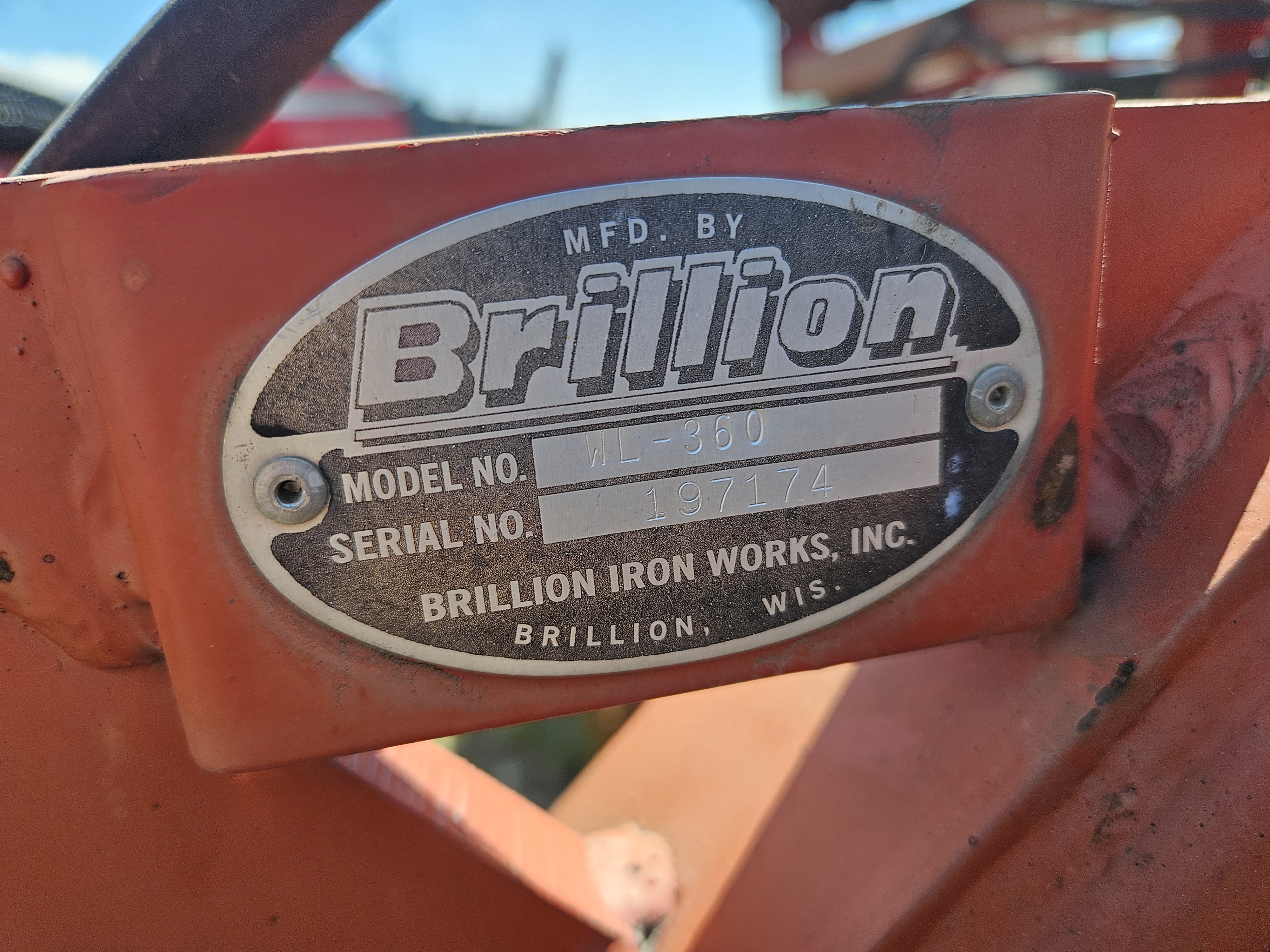 2006 Brillion wls360 CultiPacker