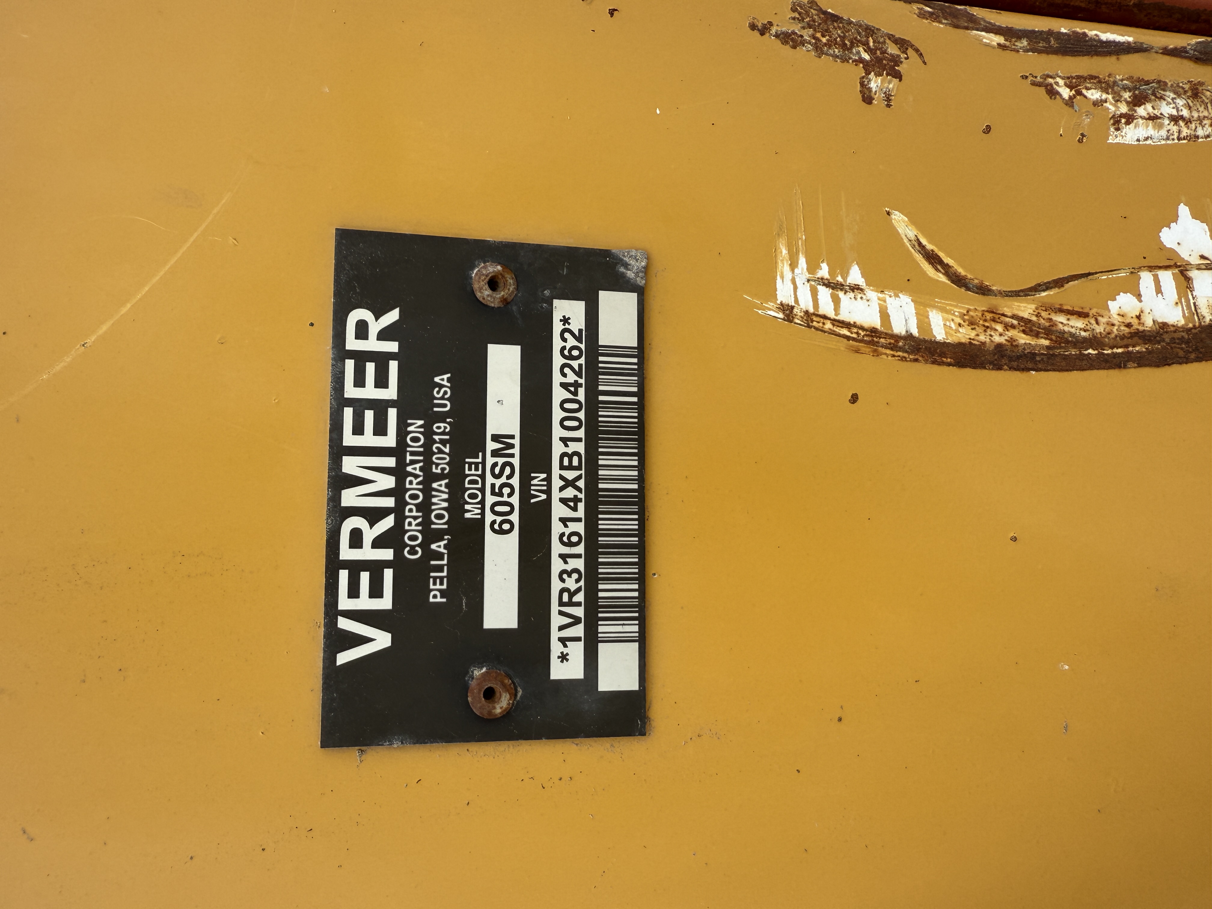 2011 Vermeer 605SM Baler/Round