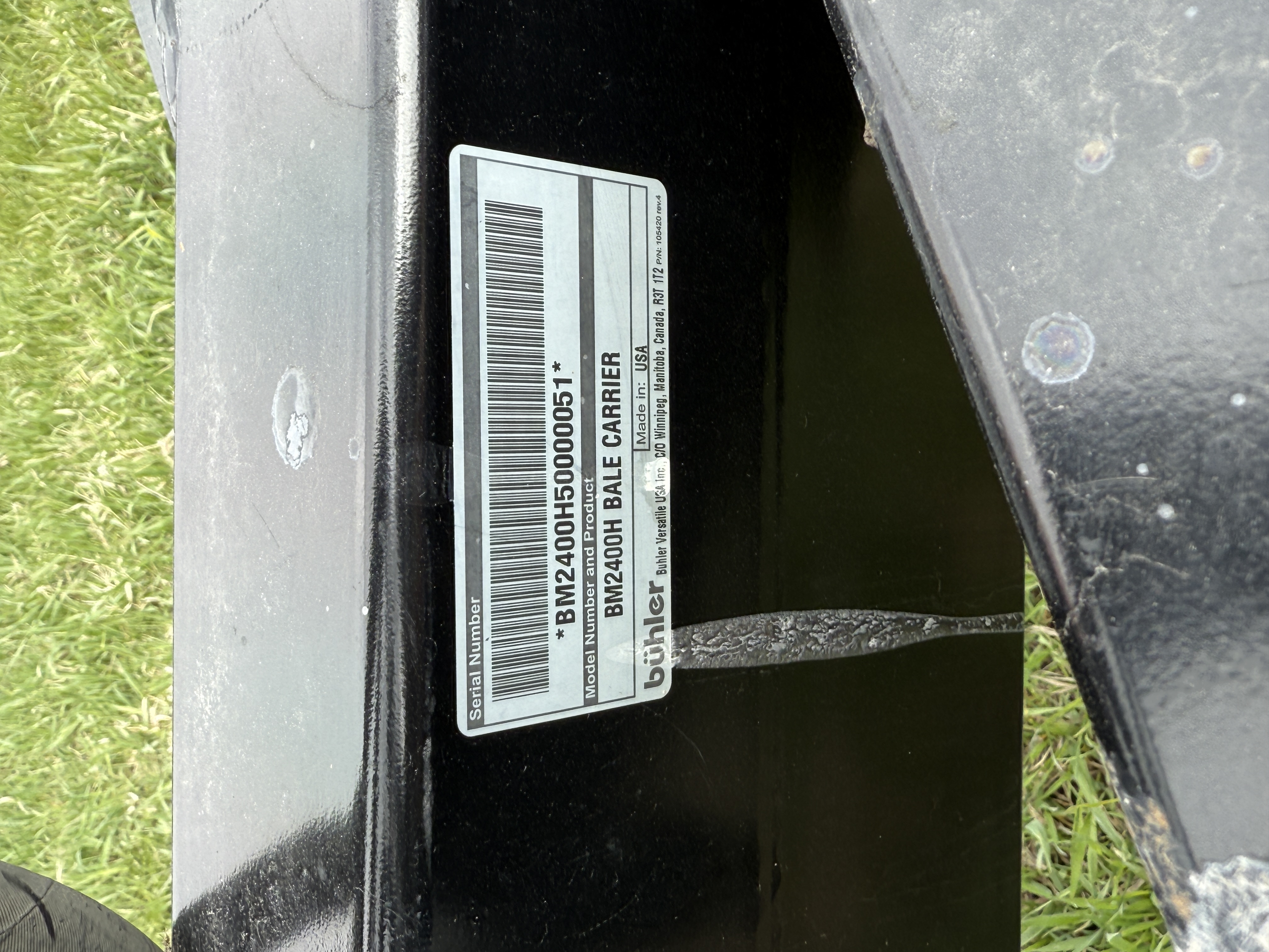 2020 Farm King BM2400H Bale Accumulator