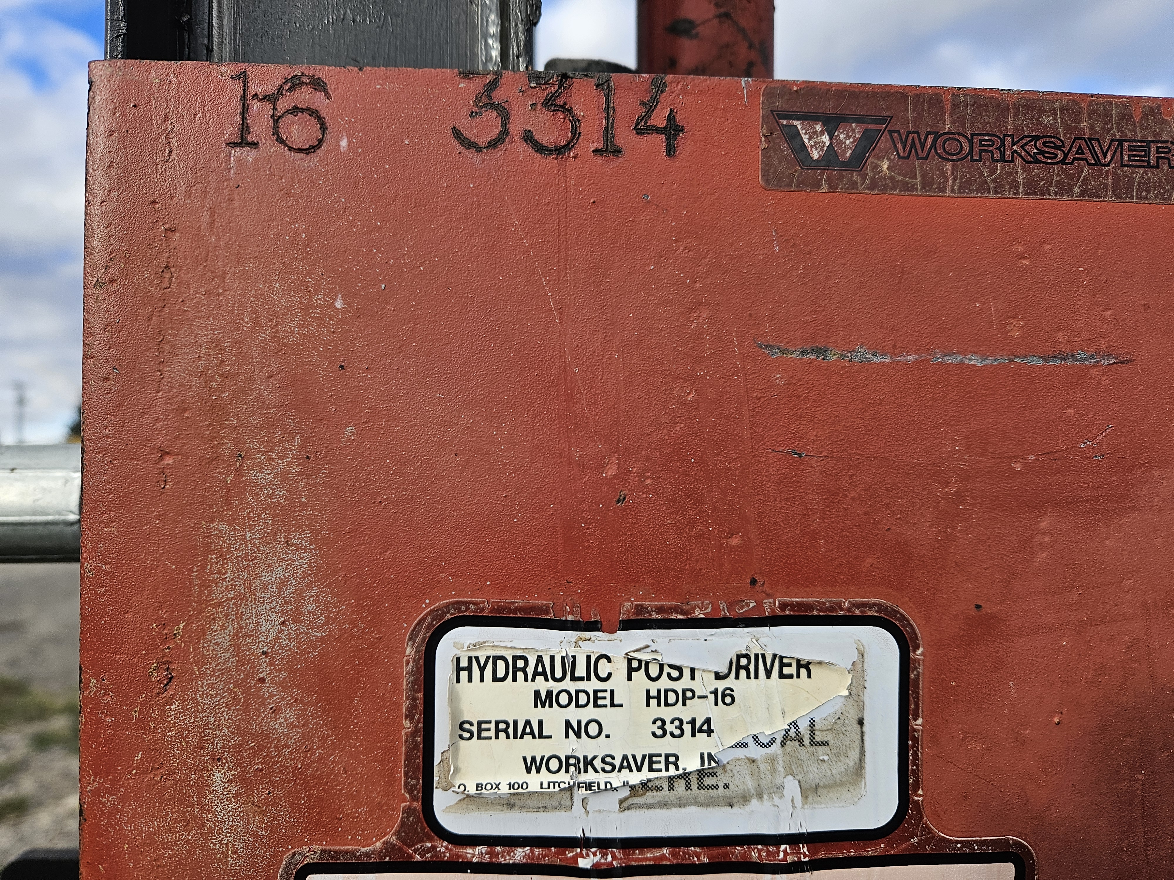 Worksaver HDP16 Post Driver