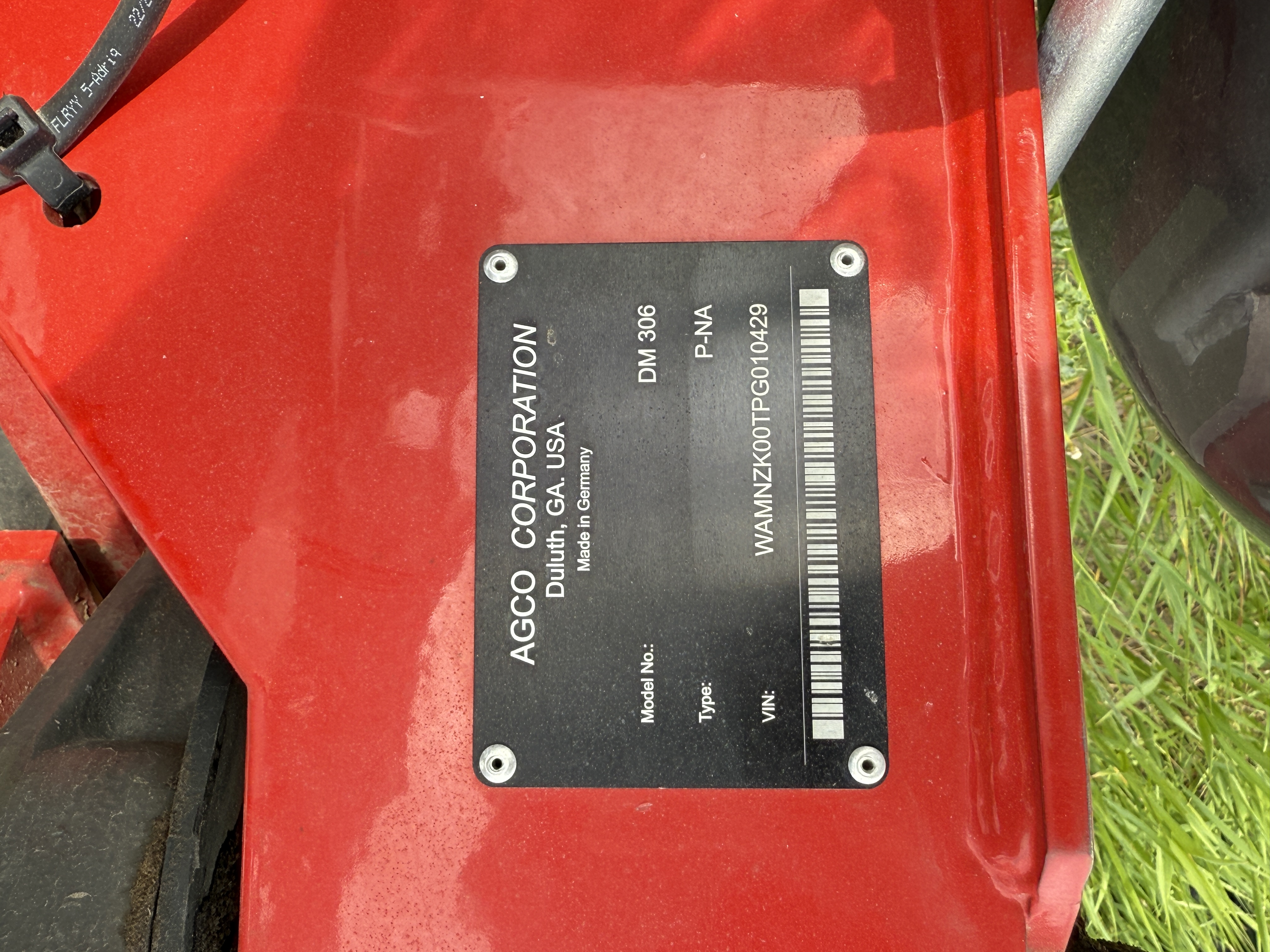 2023 Massey Ferguson dm306 Mower/Disc