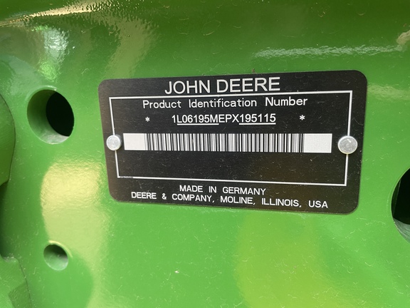 2023 John Deere 6195M Tractor