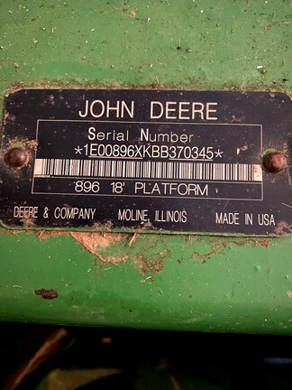 2011 John Deere A400 Windrower