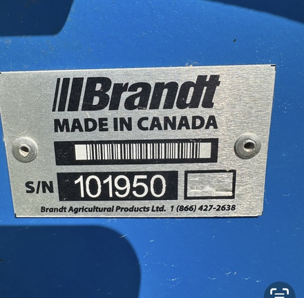 2012 Brandt 1390 Grain Auger