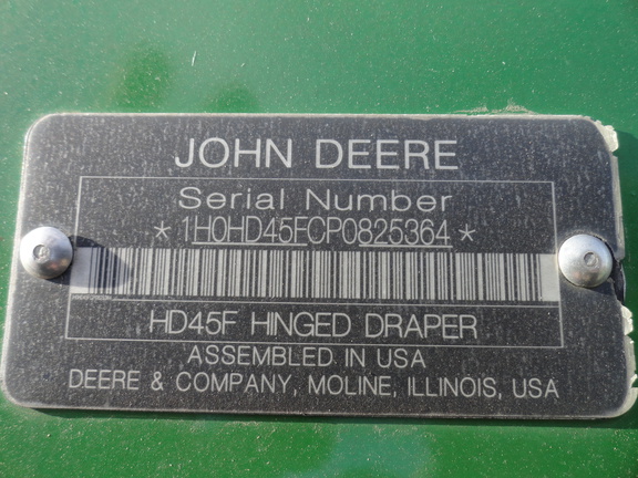 2023 John Deere HD45F Header Combine