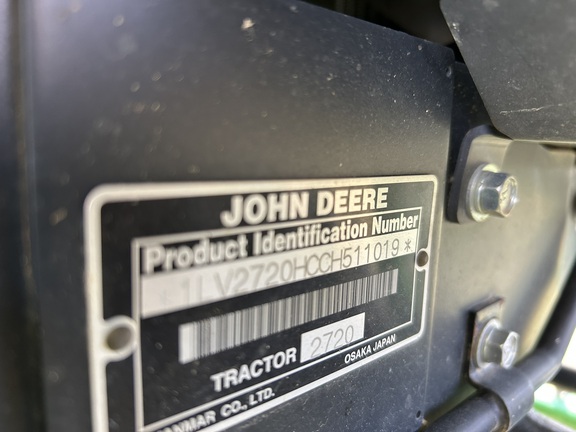 2012 John Deere 2720 CUT Tractor Compact