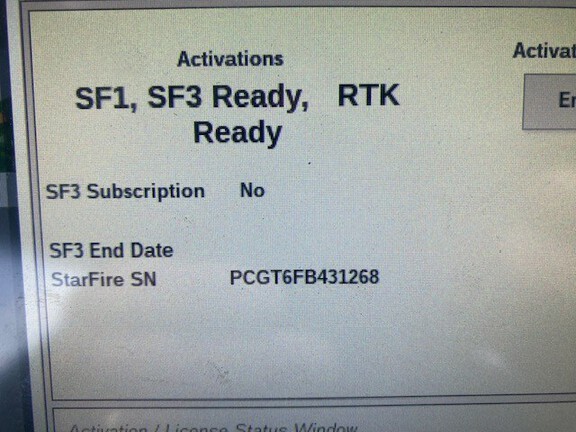 2020 John Deere STARFIRE 6000 INTEGRATED Precision Ag