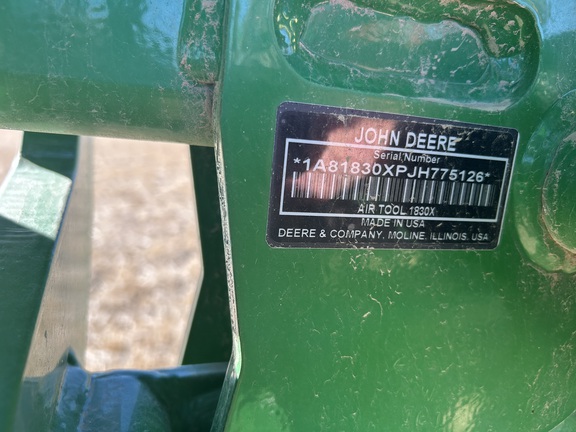 2018 John Deere 1830 Air Seeder