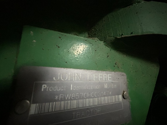 1996 John Deere 8570 Tractor 4WD