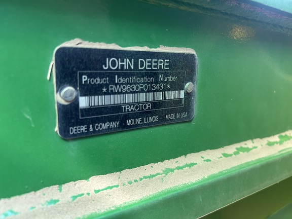 2009 John Deere 9630 Tractor 4WD
