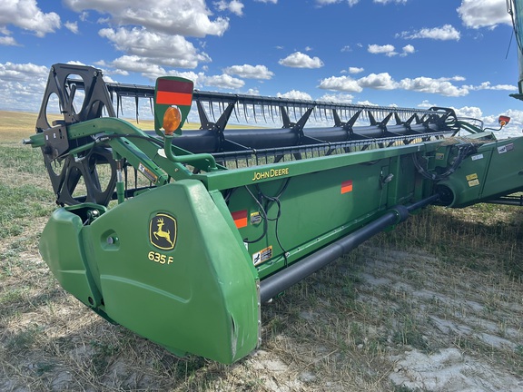 2013 John Deere 635F Header Combine