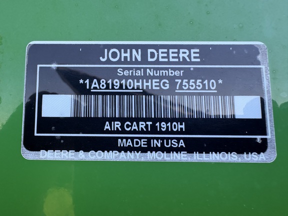 2014 John Deere 1835 Air Seeder