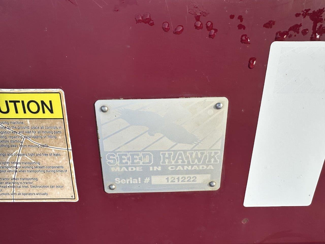 2012 Seed Hawk 6612 Air Drill