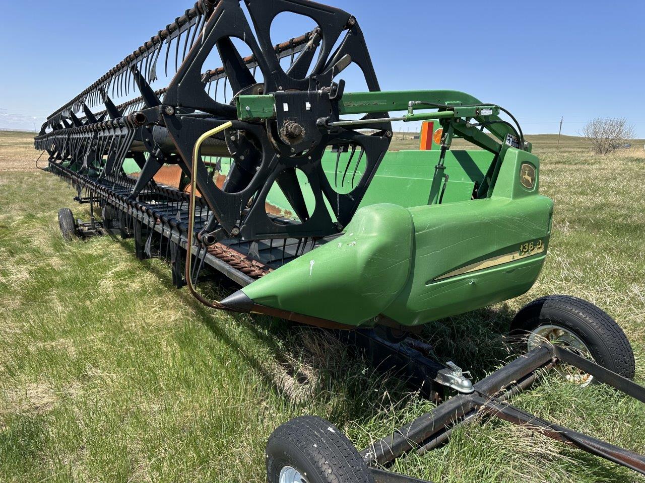 2007 John Deere 936D Header Draper