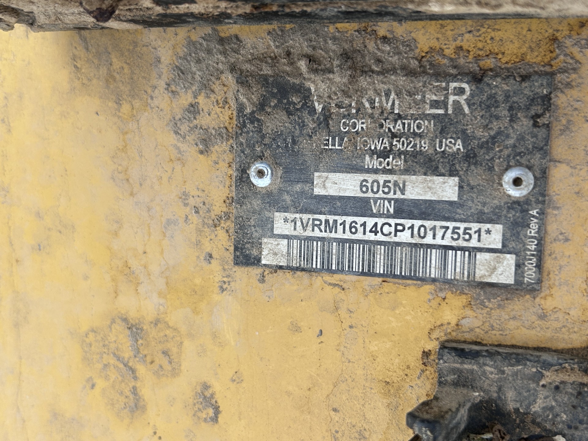 2023 Vermeer 605N Select Baler/Round