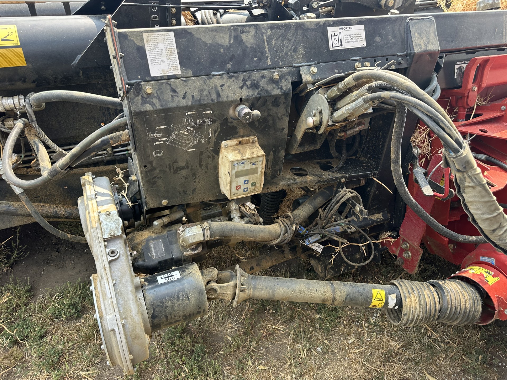 2014 MacDon FD75-40 Header Combine