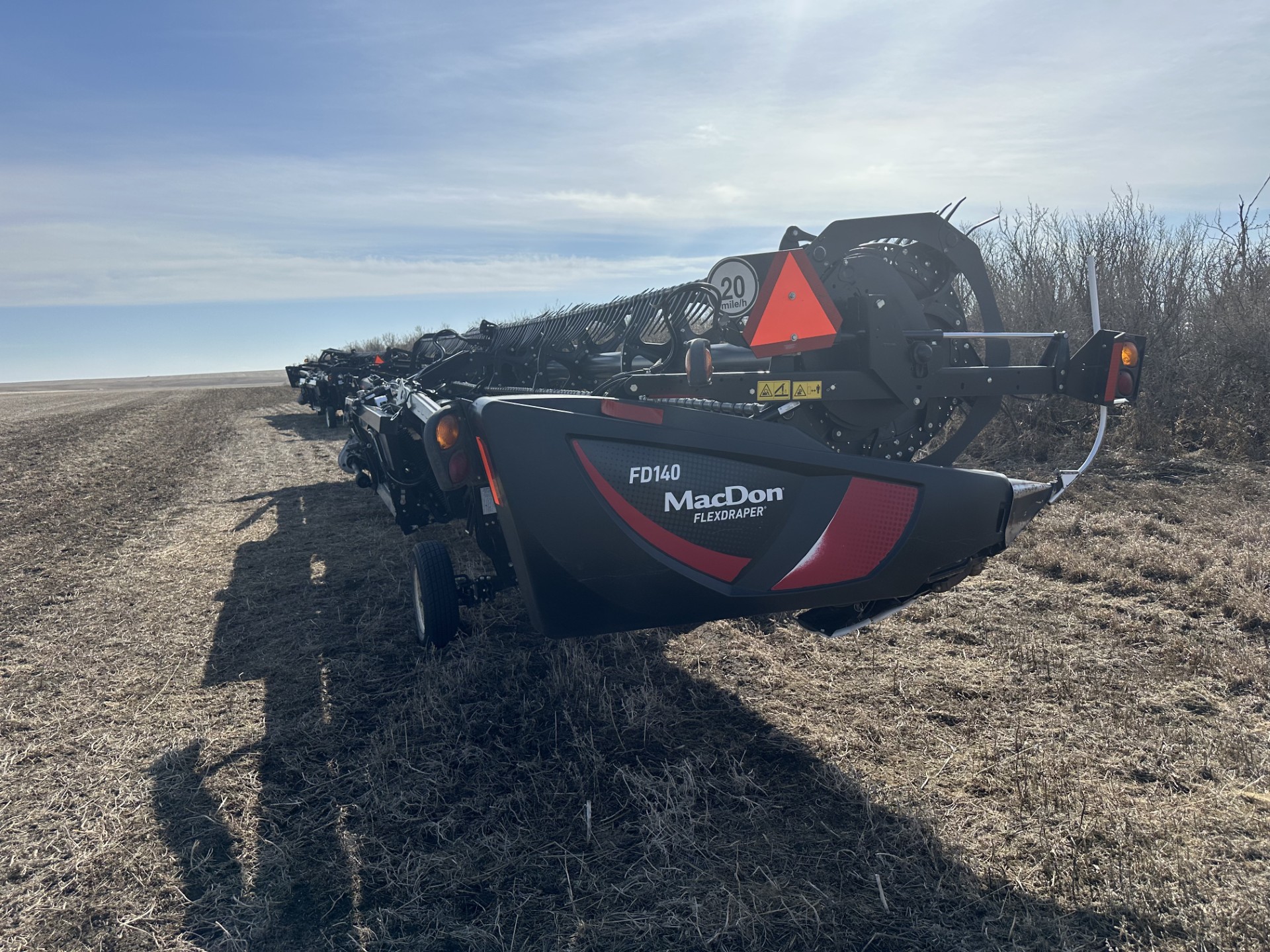 2020 MacDon FD140 Header Combine