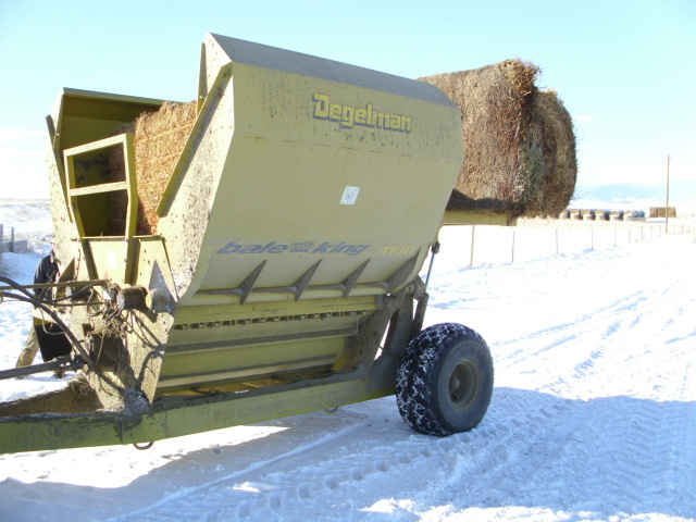 Degelman 4100 Bale Processor