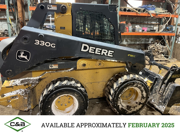 2016 John Deere 330G Skid Steer Loader