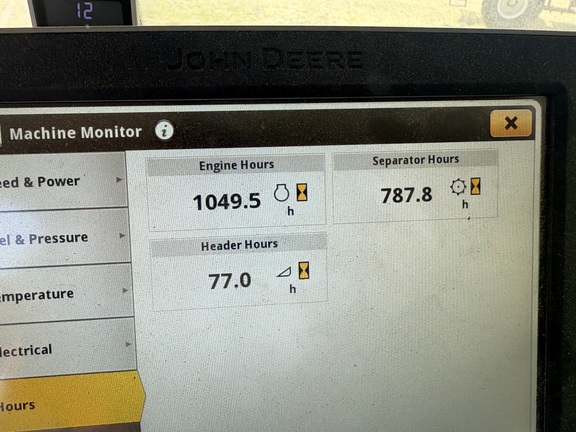 2022 John Deere S780 Combine