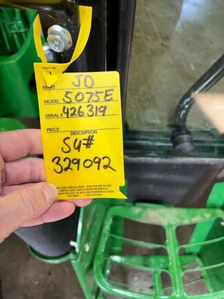 2023 John Deere 5075E Tractor