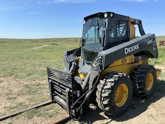 2017 John Deere 332G Skid Steer Loader