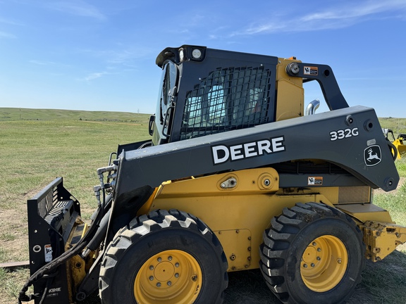 2017 John Deere 332G Skid Steer Loader