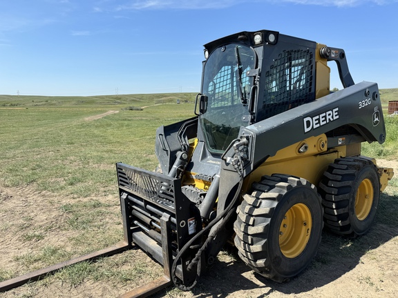 2017 John Deere 332G Skid Steer Loader