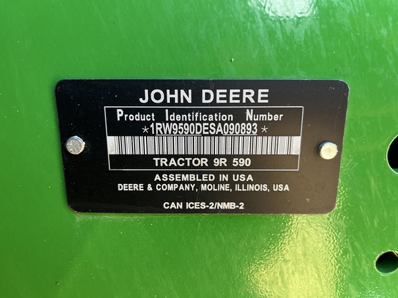 2025 John Deere 9R 590 Tractor 4WD