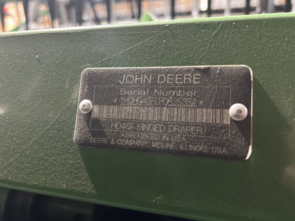2023 John Deere HD45F Header Combine