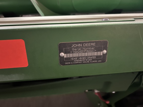 2023 John Deere HD45F Header Combine