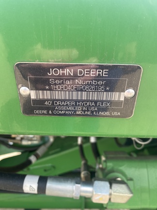 2023 John Deere RD40F Header Combine