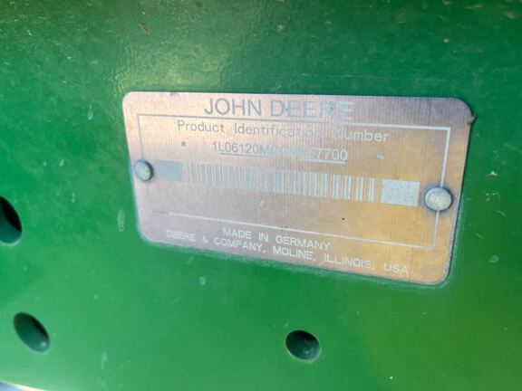 2016 John Deere 6120M Tractor