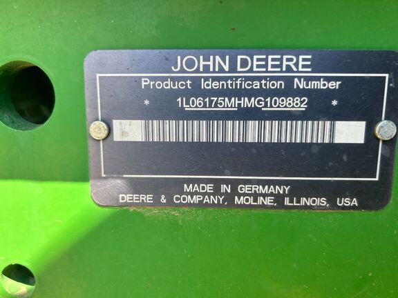 2021 John Deere 6175M Tractor