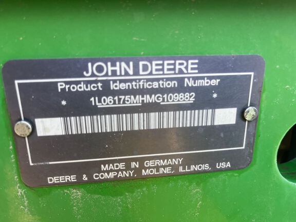 2021 John Deere 6175M Tractor