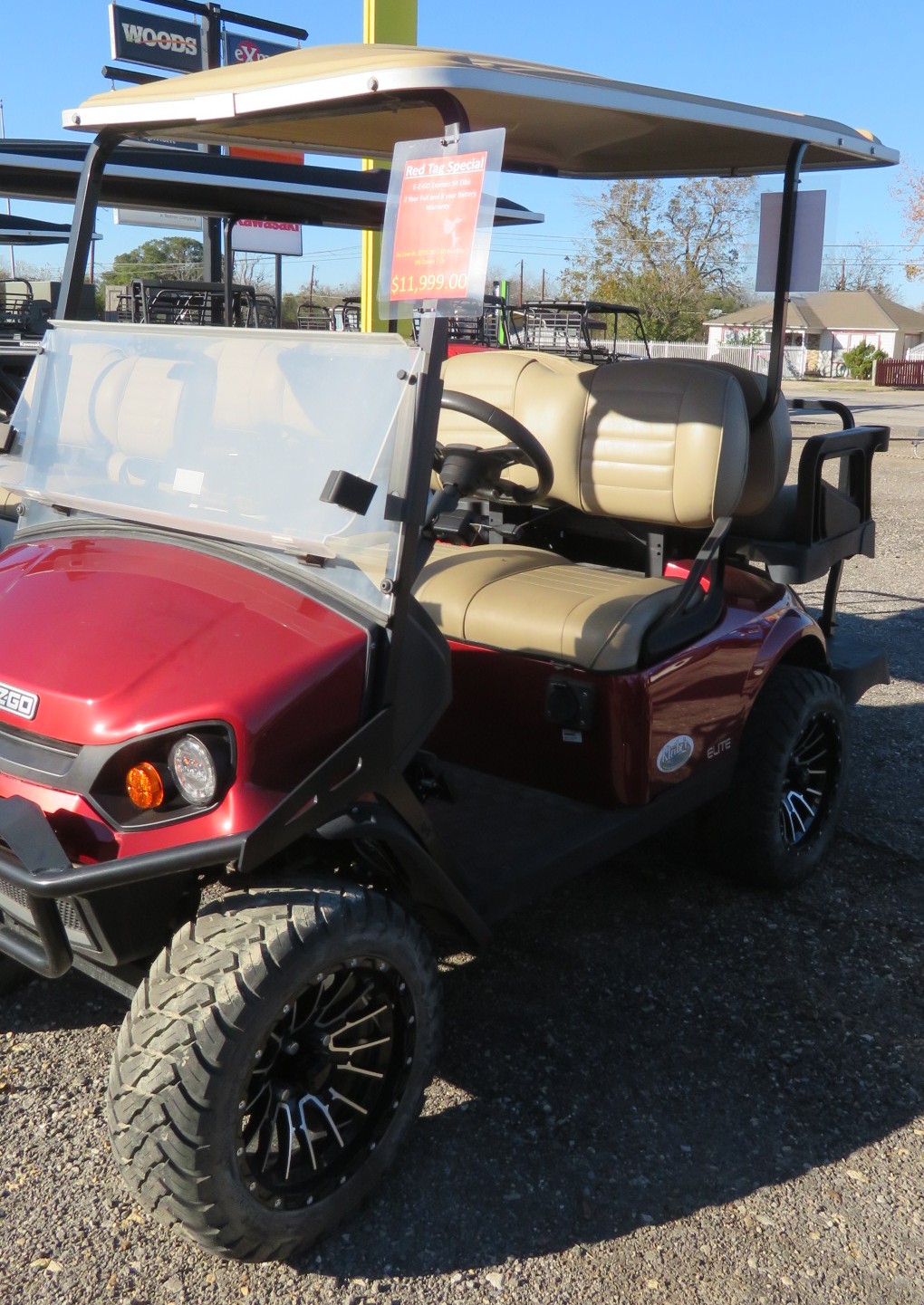 2022 E-Z-GO EXPRESS S4 ELITE Golf Cart