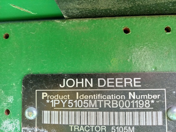 2023 John Deere 5105M Tractor