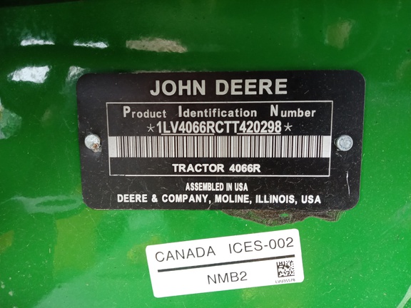 2026 John Deere 4066R Tractor Compact