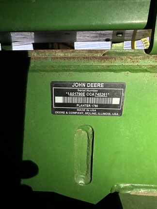 2012 John Deere 1790 Planter