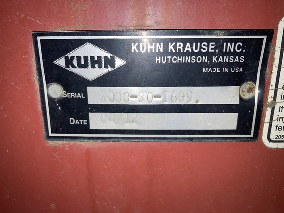 2012 Krause 8000-30 Misc