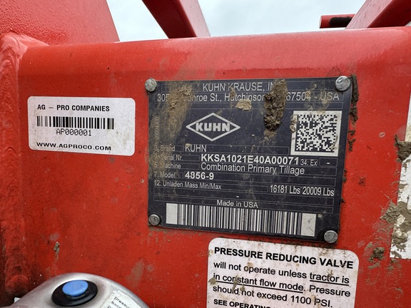 2021 Kuhn 4856-9 Disk Ripper