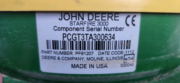 2012 John Deere Starfire 3000 Precision Ag