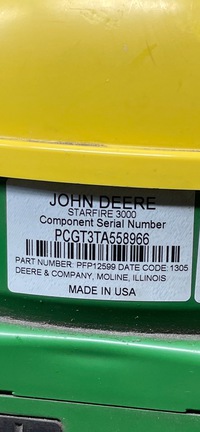 2013 John Deere STARFIRE 3000 Precision Ag