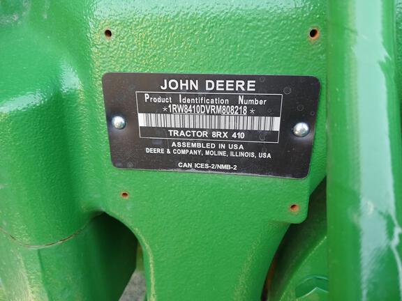 2024 John Deere 8RX 410 Tractor Rubber Track