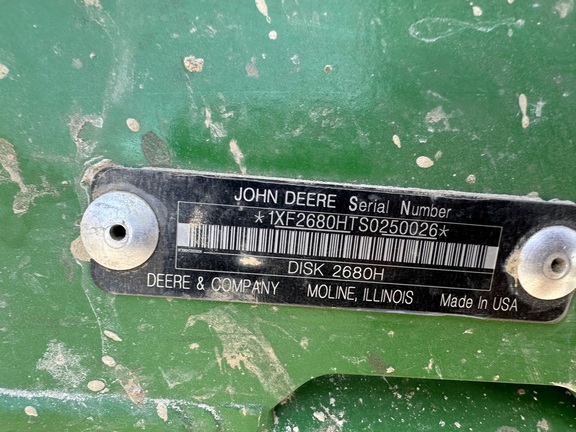 2025 John Deere 2680H Disk