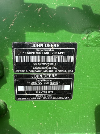 2013 John Deere 1770NT Planter